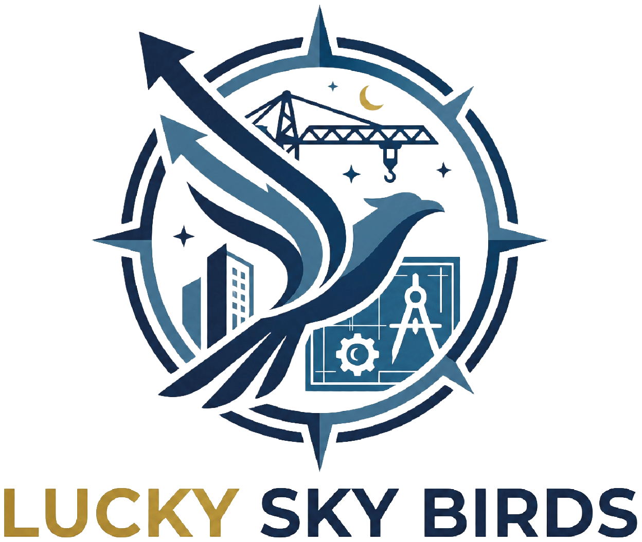 Lucky Sky Birds Logo